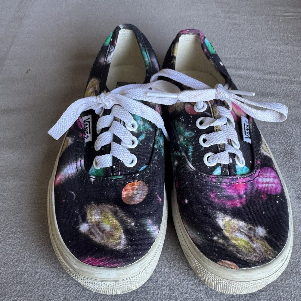 Size 1y - VANS Off The Wall Galaxy Shoes Youth Kids - Picture 3 of 8